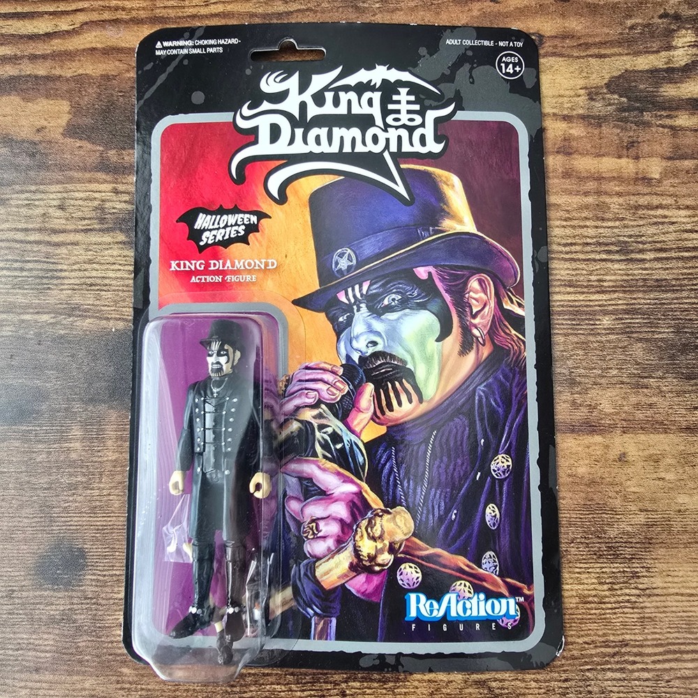 Super7 ReAction King Diamond‎ Halloween Series 3.75 Inch Action Figure New